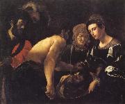CARACCIOLO, Giovanni Battista Salome with the Head of John the Baptist oil